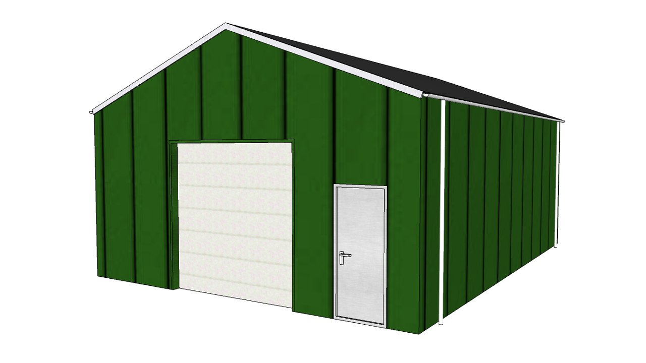 Finish Building Zelfbouwloods 14 X 18 X 3m