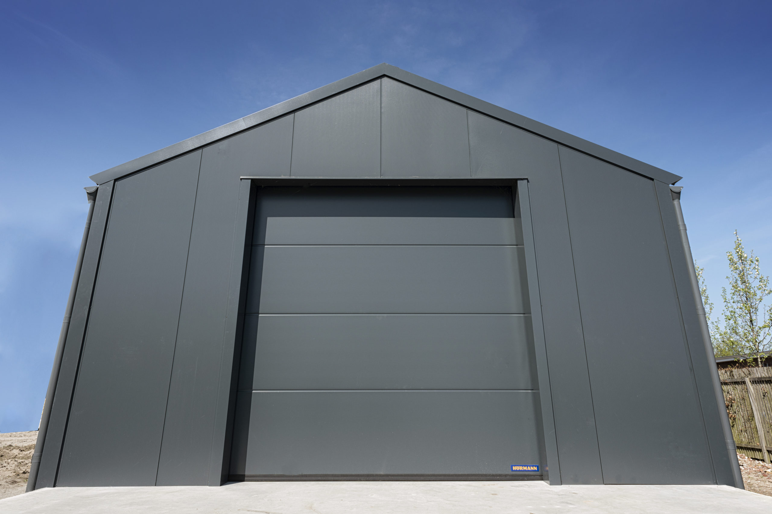 Finish Building garage antraciet