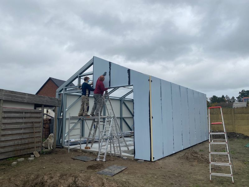 Zelf een prefab garage bouwen
