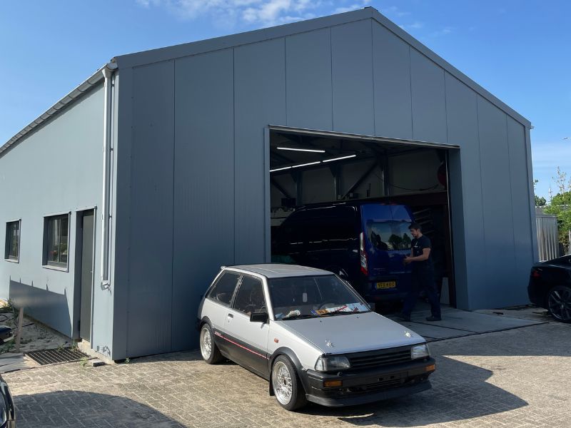 prefab garage bouwen
