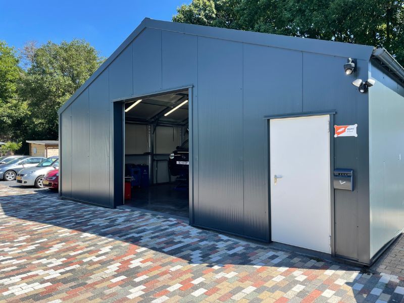zelf garage bouwen
