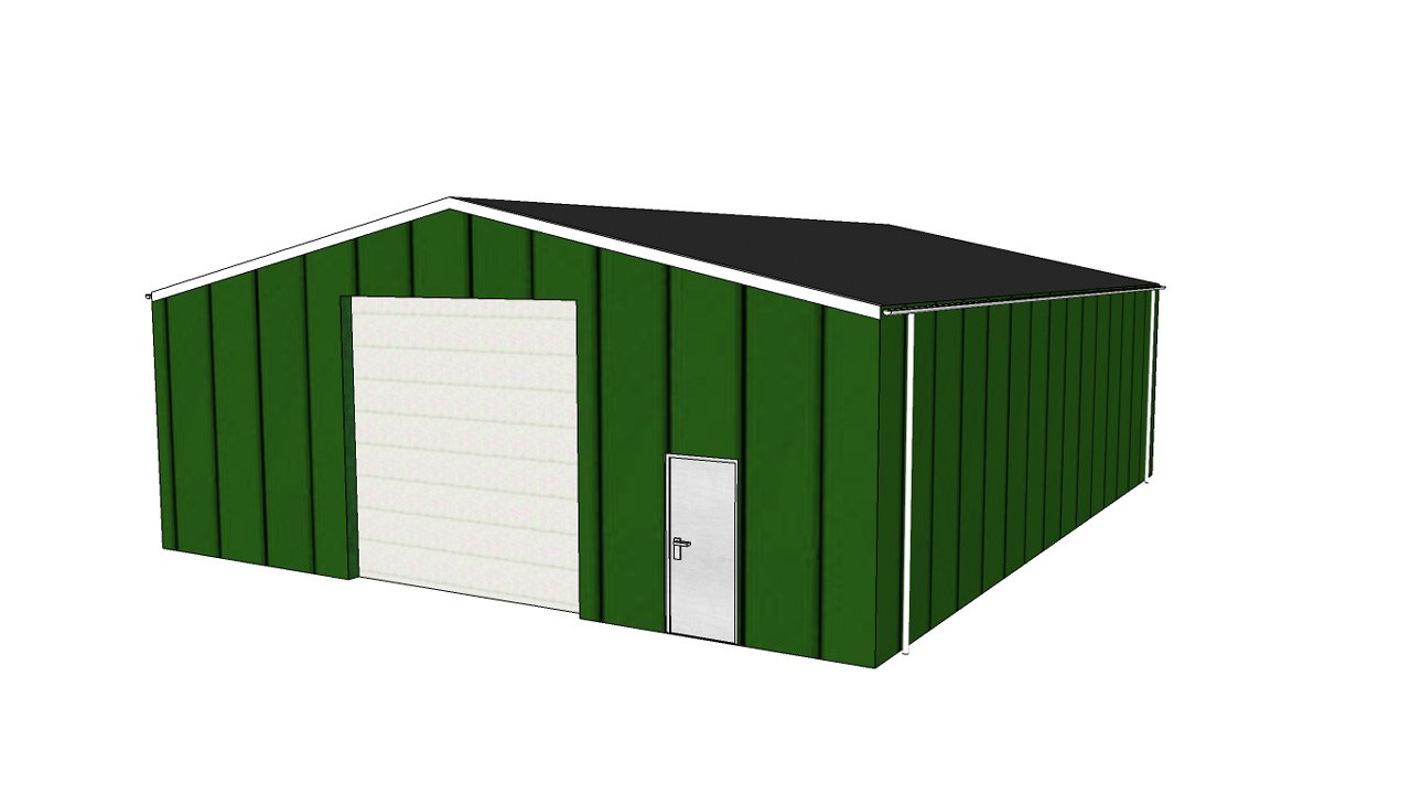 loods 10 x 18 x 3 meter