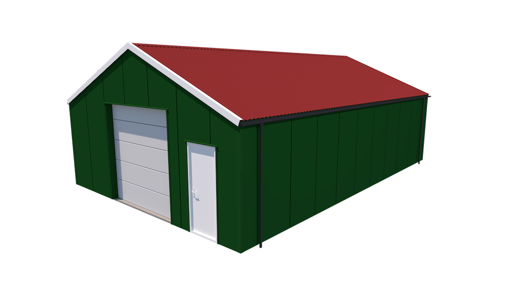 loods-16 x 25 x 4-meter-finish-building