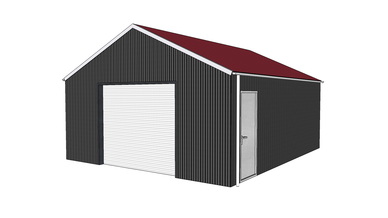 loods-6 x 12 x 4-meter-finish-building