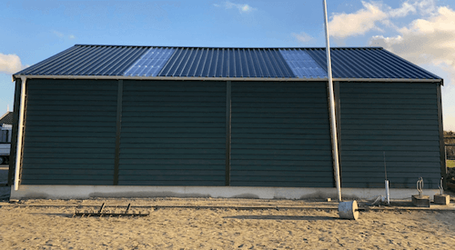 Finish Building lichtplaten polycarbonaat dakplaat loods