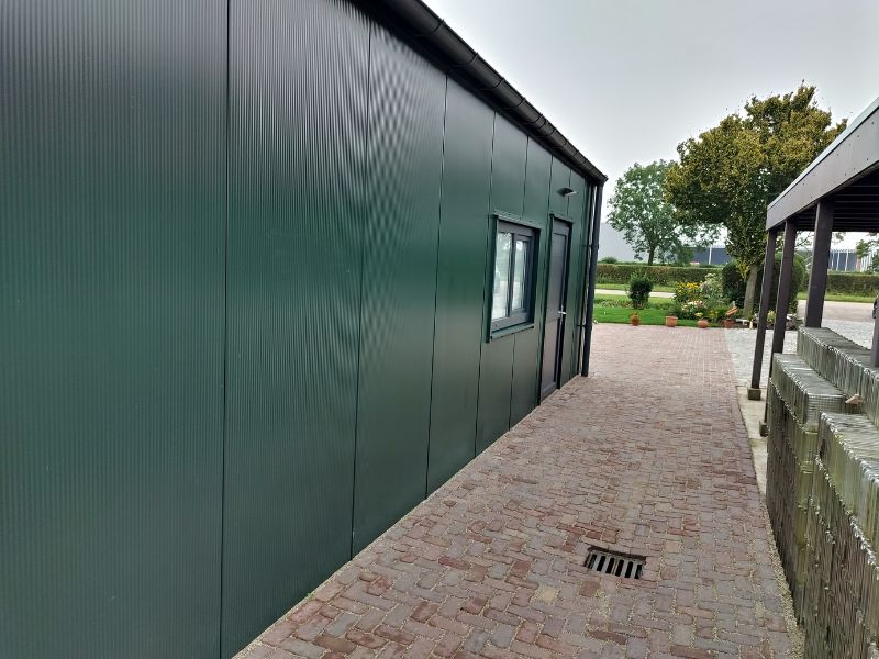 geïsoleerde loods kopen finish building 1