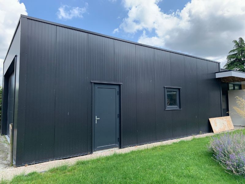Garage bouwen plat dak